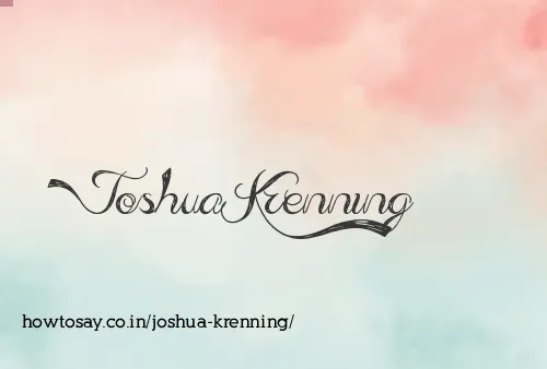 Joshua Krenning