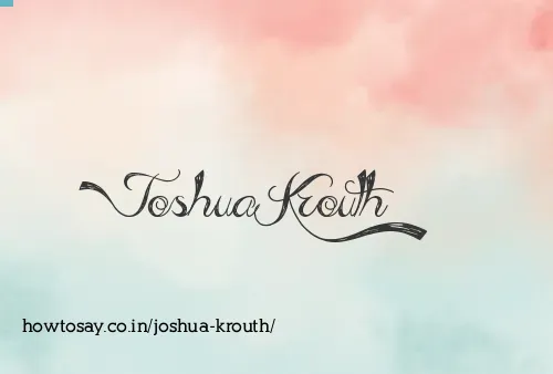 Joshua Krouth