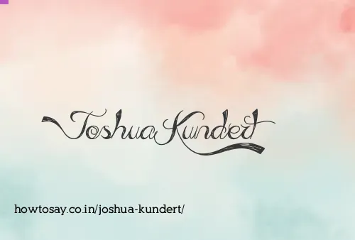 Joshua Kundert