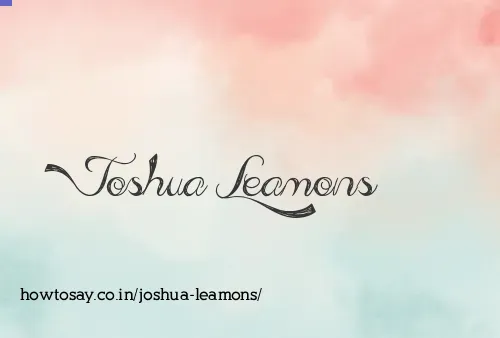 Joshua Leamons