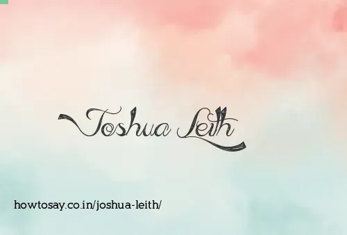 Joshua Leith