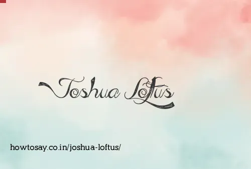 Joshua Loftus