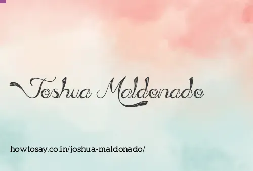 Joshua Maldonado