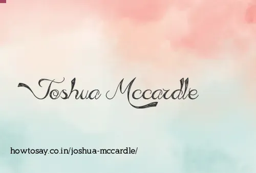 Joshua Mccardle