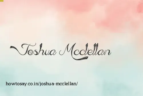 Joshua Mcclellan