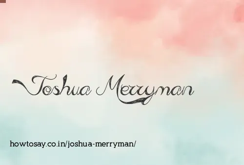 Joshua Merryman
