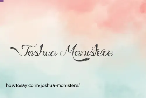 Joshua Monistere