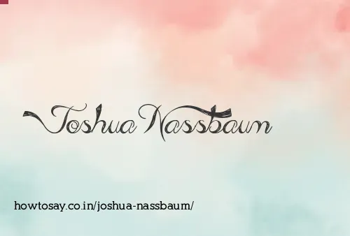 Joshua Nassbaum