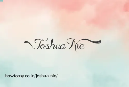 Joshua Nie