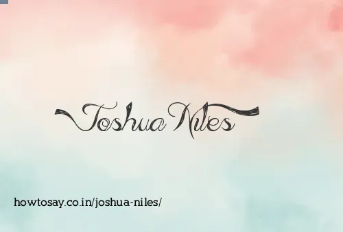 Joshua Niles