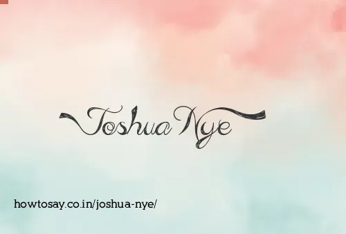 Joshua Nye