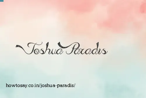 Joshua Paradis