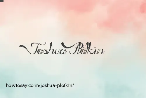Joshua Plotkin