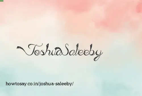 Joshua Saleeby