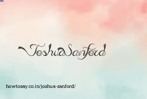 Joshua Sanford