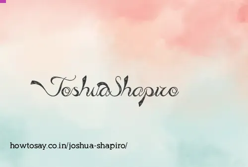 Joshua Shapiro