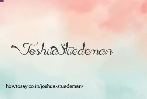 Joshua Stuedeman