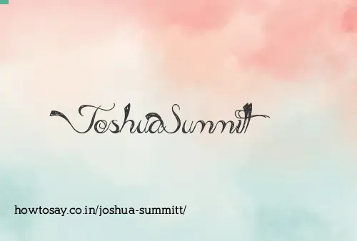 Joshua Summitt