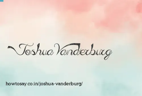 Joshua Vanderburg