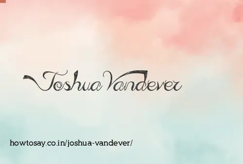 Joshua Vandever