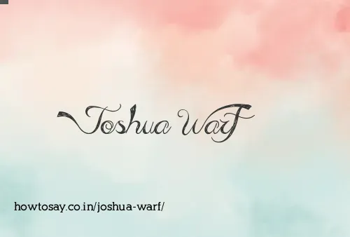 Joshua Warf