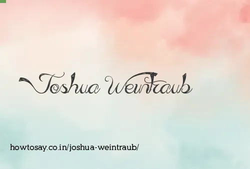 Joshua Weintraub