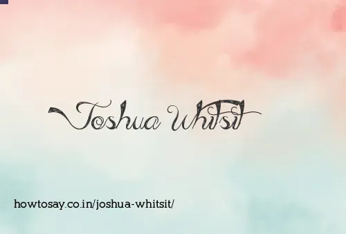 Joshua Whitsit