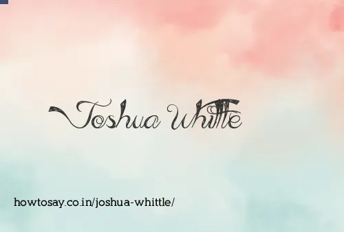 Joshua Whittle