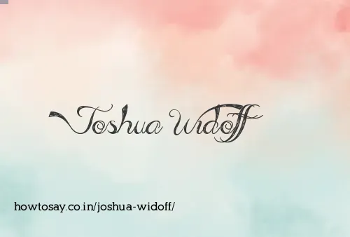 Joshua Widoff