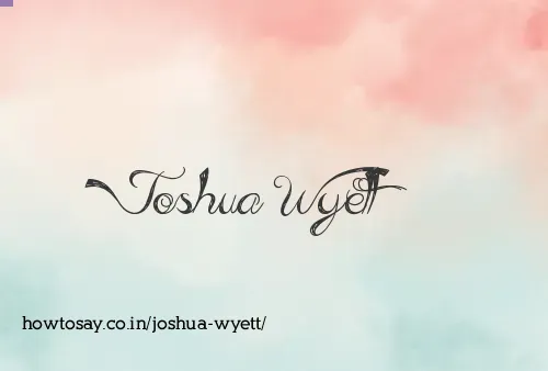 Joshua Wyett