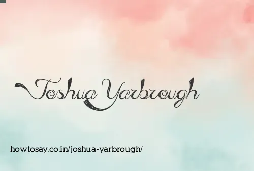 Joshua Yarbrough