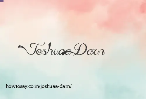 Joshuaa Darn