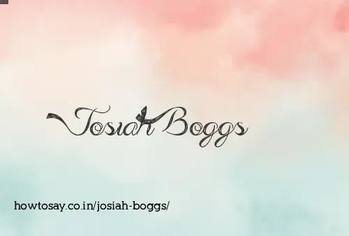 Josiah Boggs