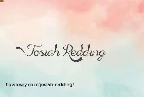 Josiah Redding