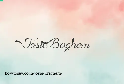 Josie Brigham