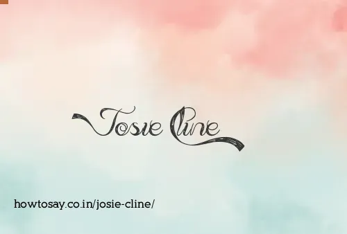 Josie Cline