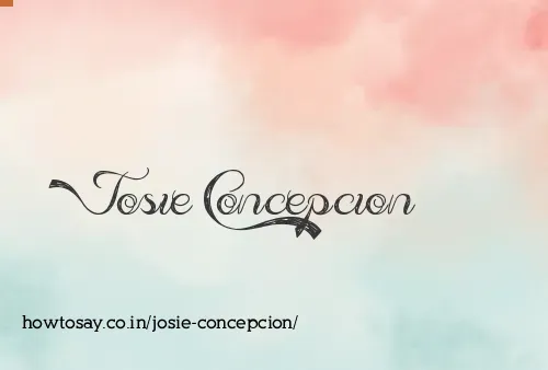 Josie Concepcion