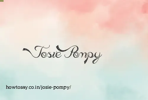 Josie Pompy