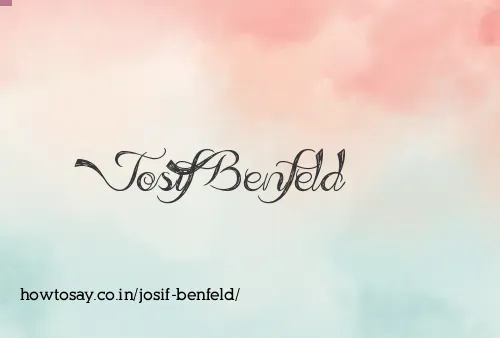 Josif Benfeld