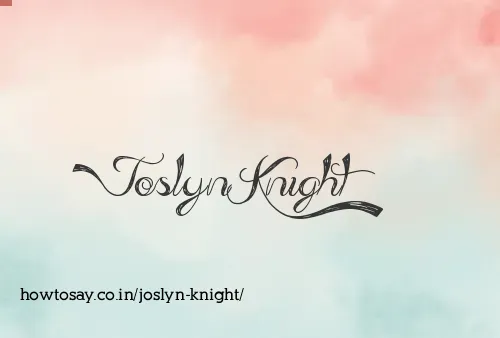 Joslyn Knight