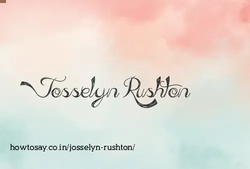 Josselyn Rushton