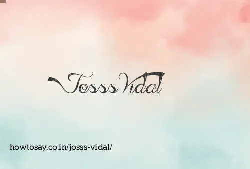 Josss Vidal