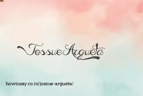 Jossue Argueta