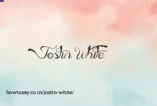 Jostin White