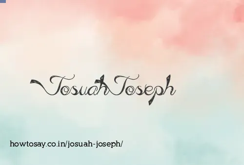 Josuah Joseph