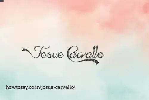 Josue Carvallo