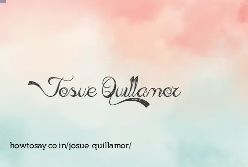 Josue Quillamor