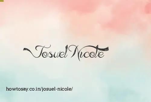 Josuel Nicole
