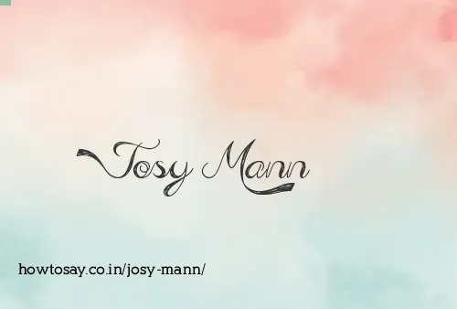 Josy Mann