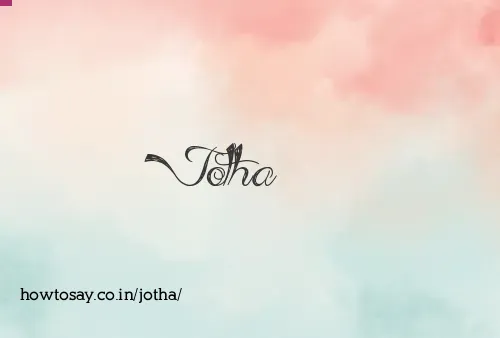 Jotha